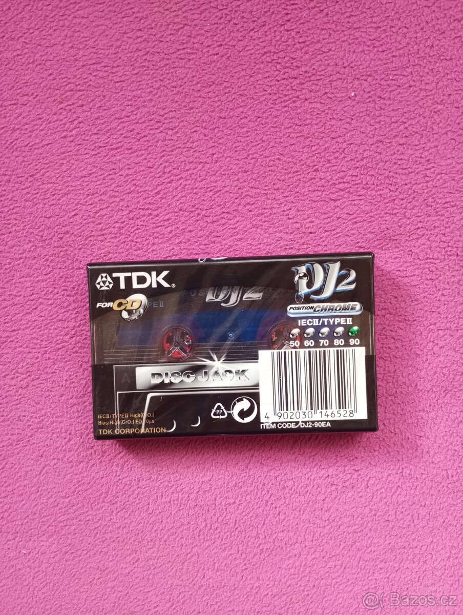 MC kazeta TDK - 2