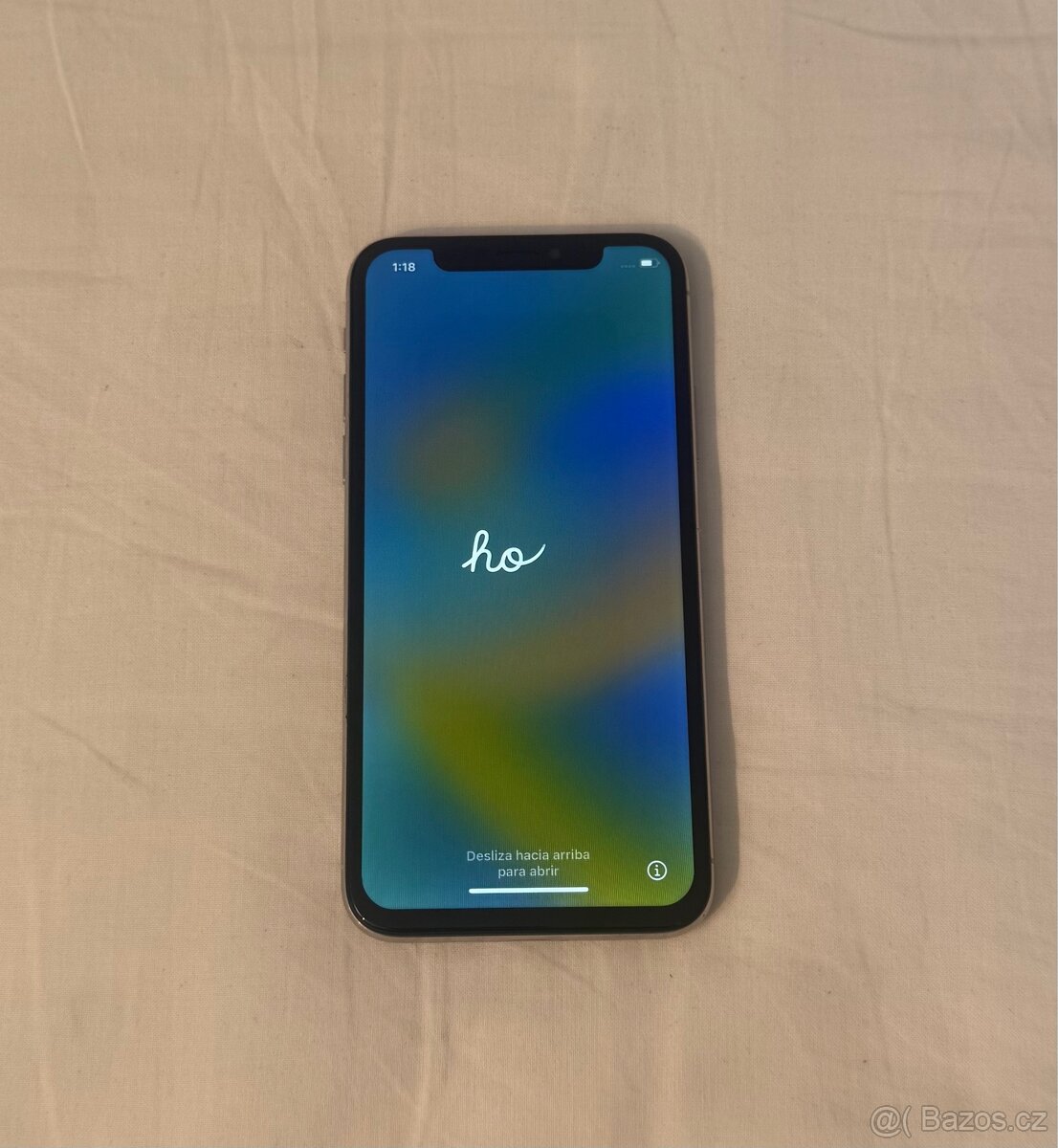 IPhone X 64gb stříbrná. - 2