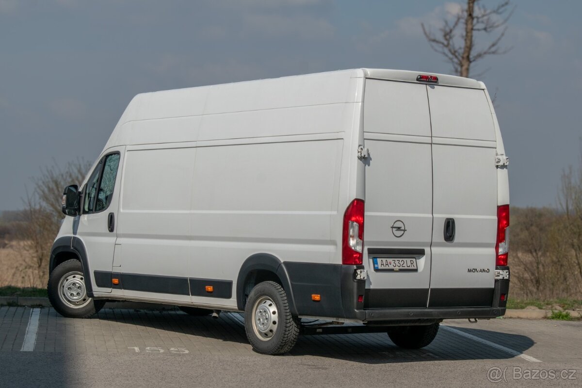 Opel Movano L4H3, Manuál, - 2