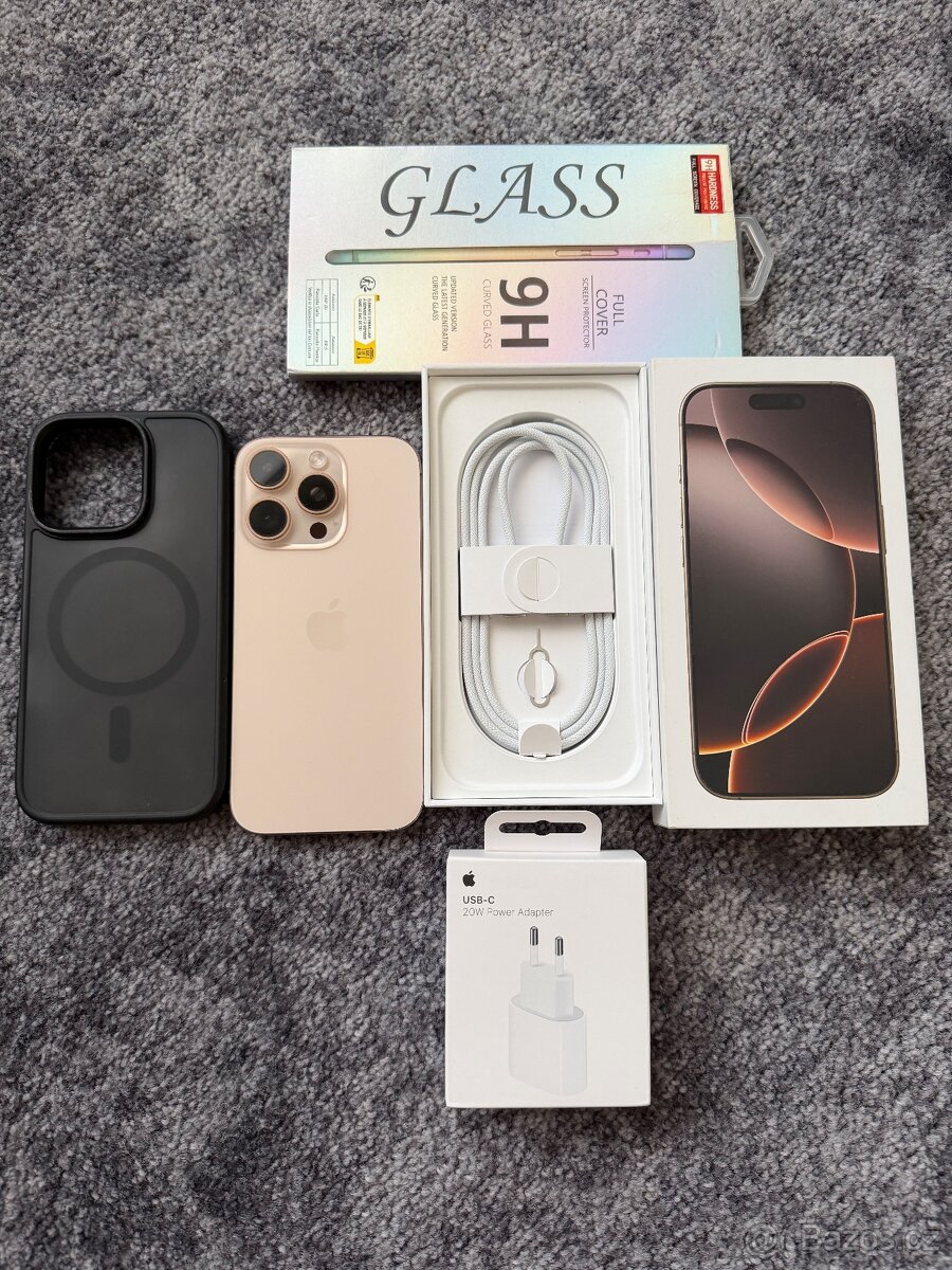 iPhone 16 PRO 512GB - 91% kodnice Desert Titanium - 2