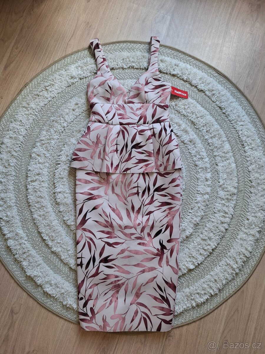 Vzorované midi šaty Asos - 2