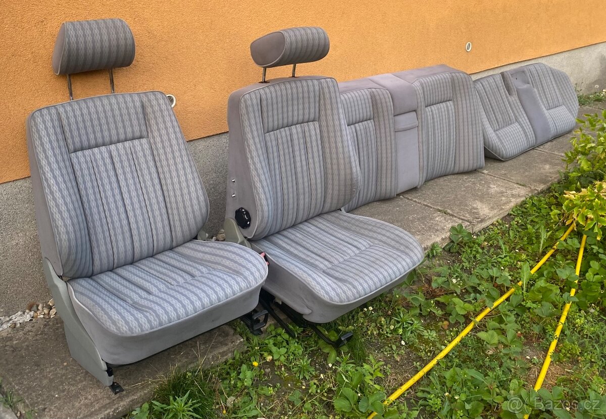 W124 sedan komplet sedačky - 2