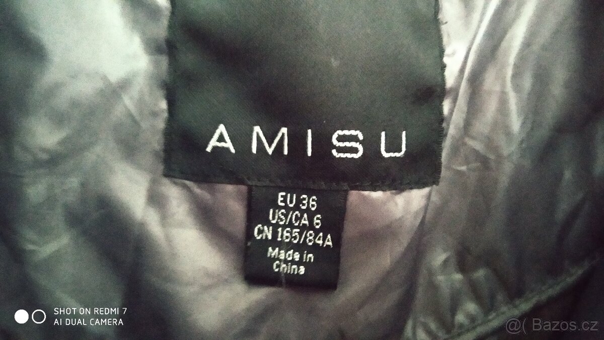 Zimní bunda Amisu, vel.36 - 2