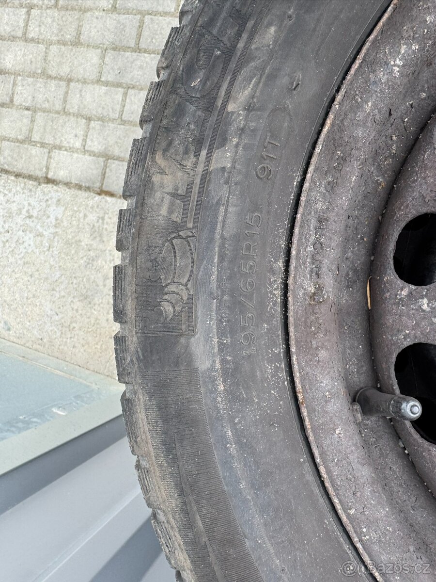195/65/15 MICHELIN- Zimní - 2