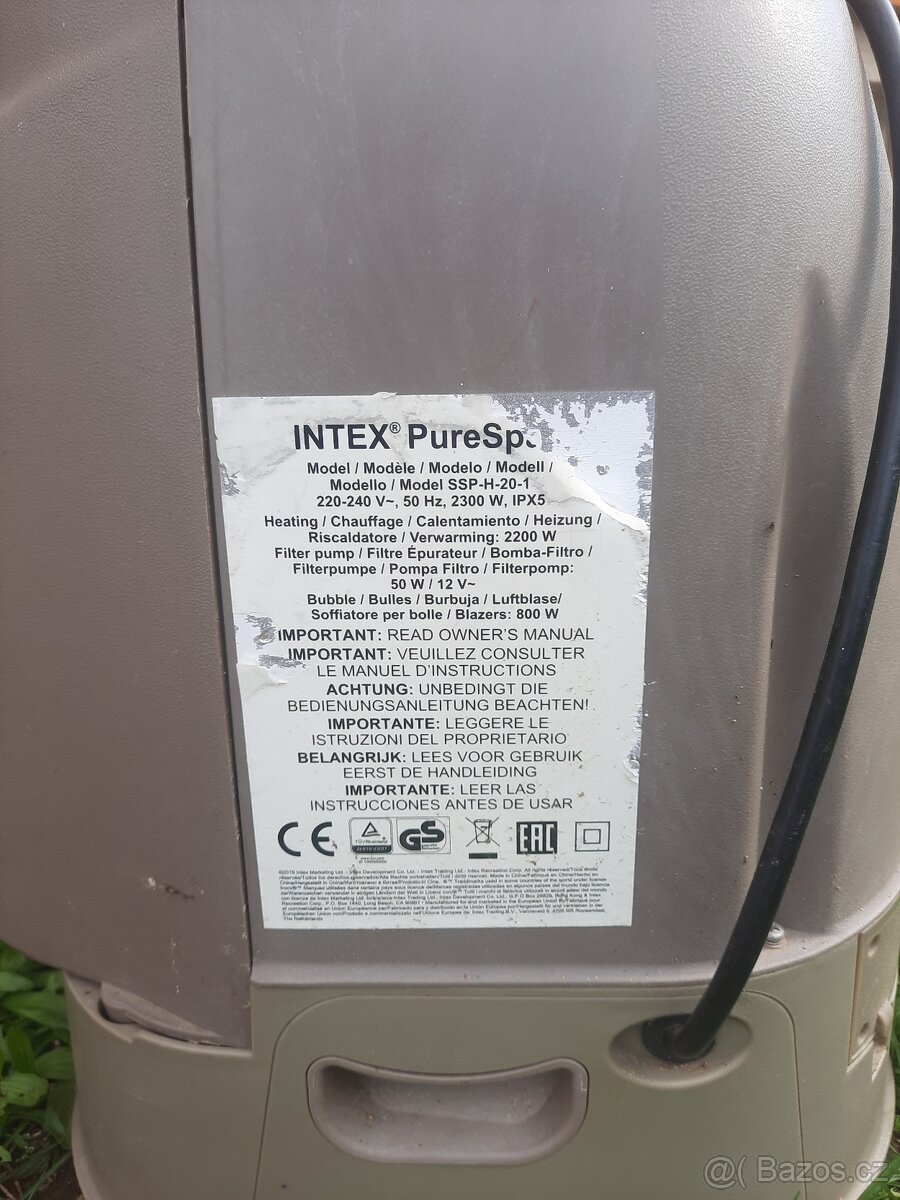 Ovládací jednotka Intex PureSpa - 2