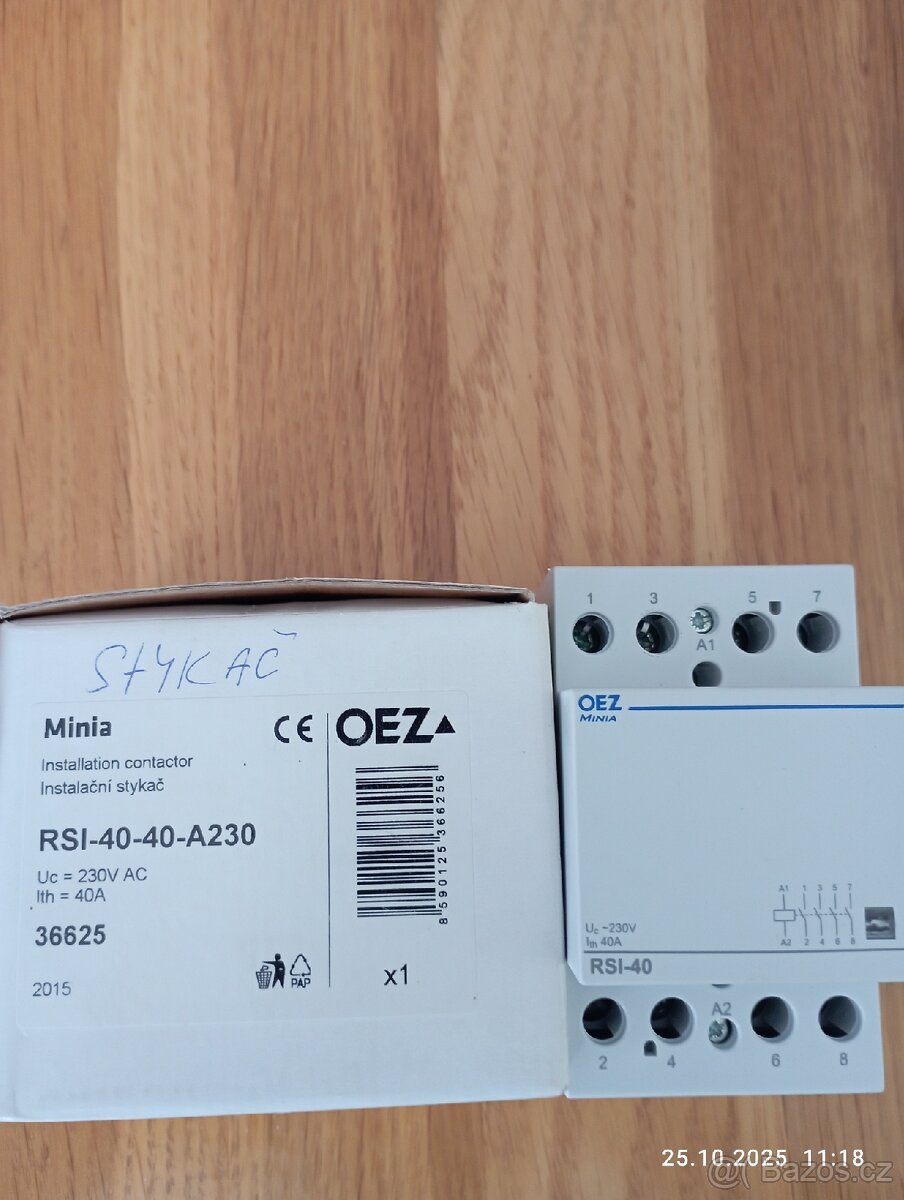 Instalační stykač Minia - 2