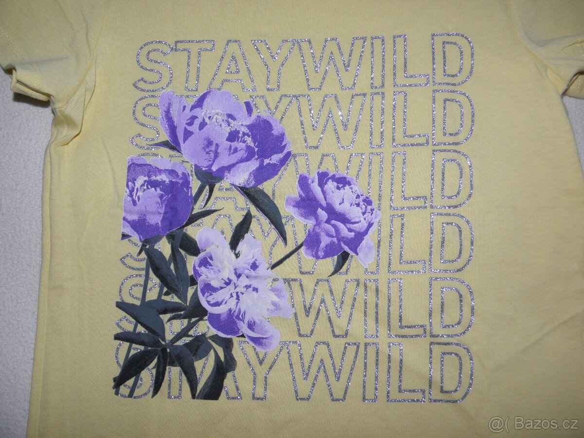 dívčí trička vel.134/140 - různé značky - 2