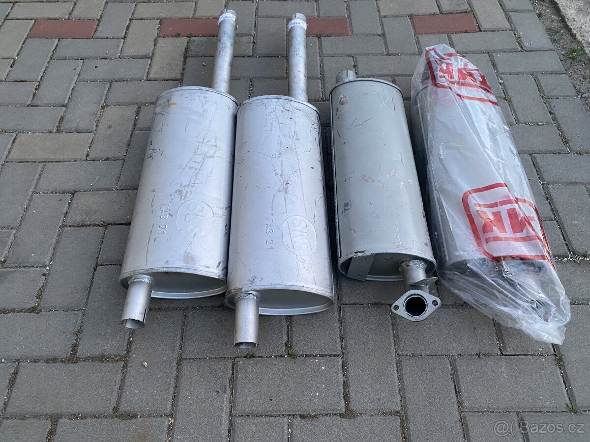 Volha Gaz 21, Gaz 24, tlumič výfuku nové - 2