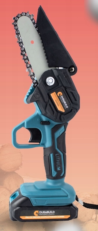 AKU řetězová pilka na větvě. 2x baterie. Nová - 2