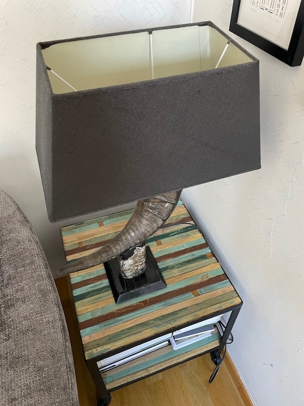 Lampa stolní, koloniální styl - 2