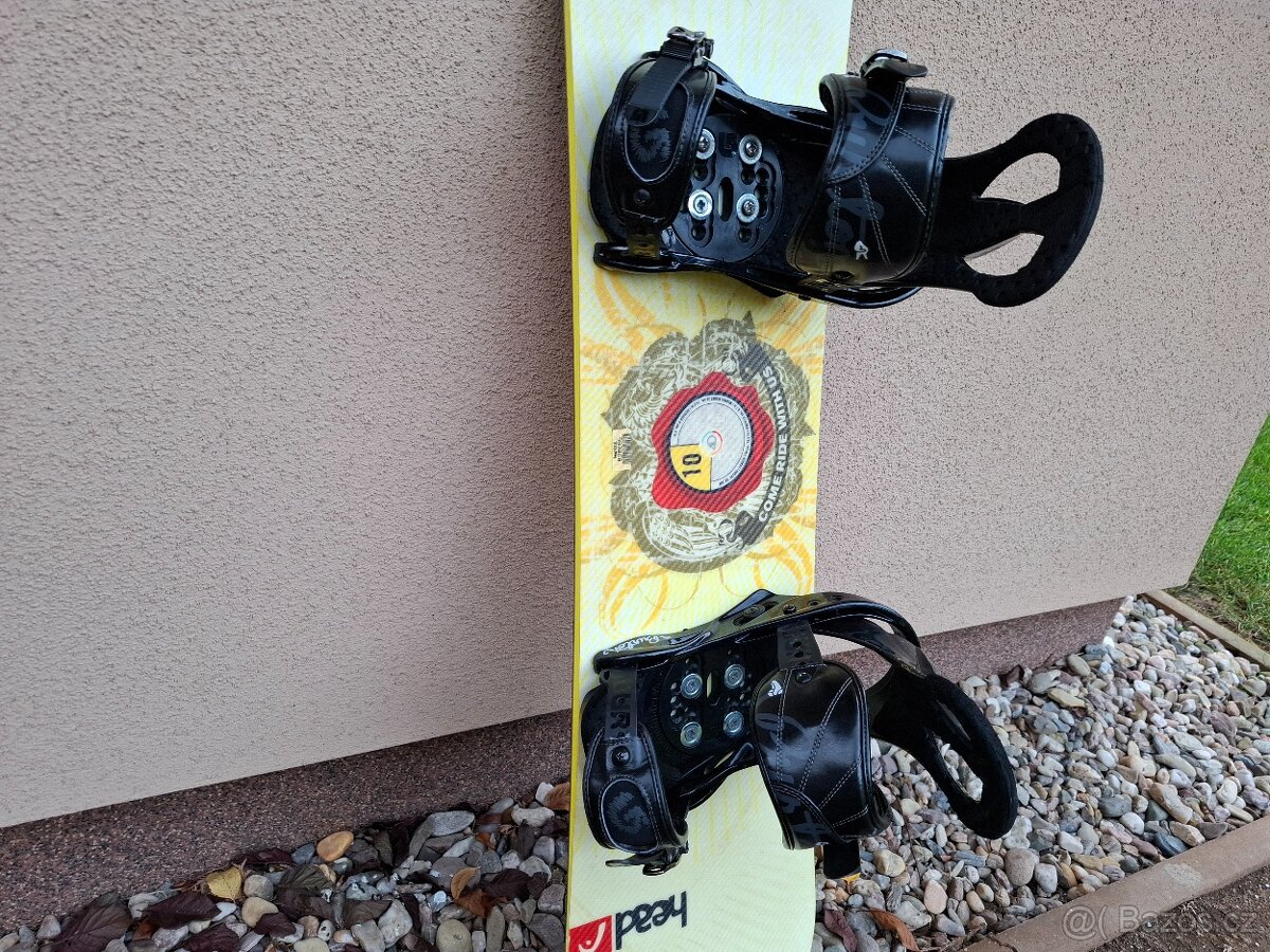 Dětský snowboard HEAD 110 cm, vázání BURTON - 2