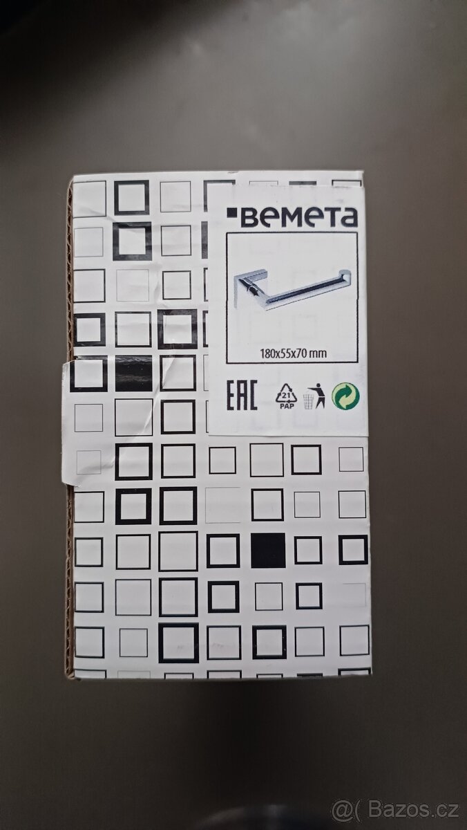 Držák toaletního papíru Bemeta Beta chrom - 2