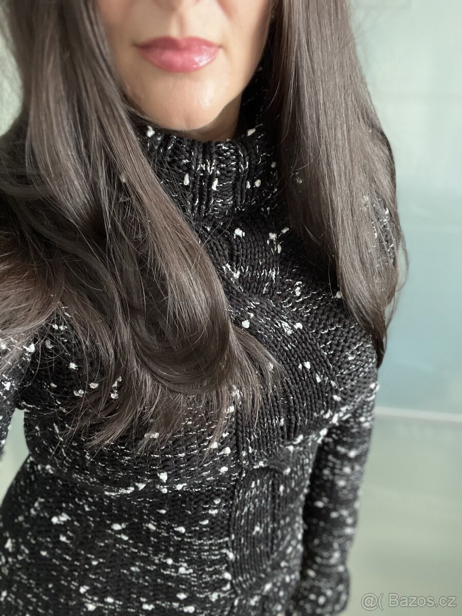 Dámský svetr – černobílý S/M? - 2