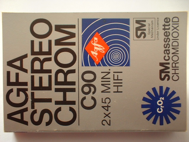 Audiokazeta High CrO2 70 léta Agfa německá kvalita - 2