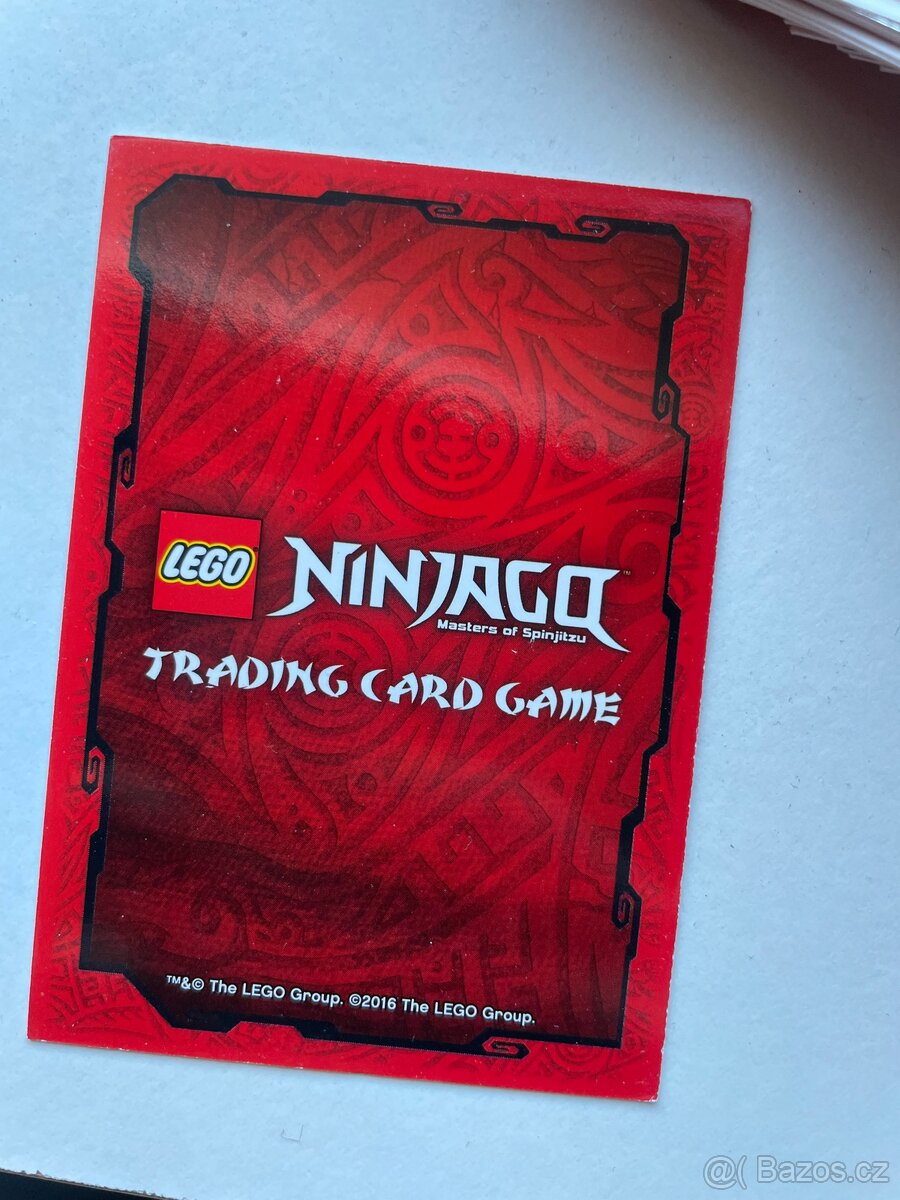 Sběratelské karty Lego ninjago - 2