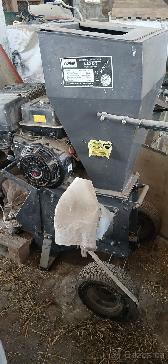 Motorový zahradní drtič - Proma - 2
