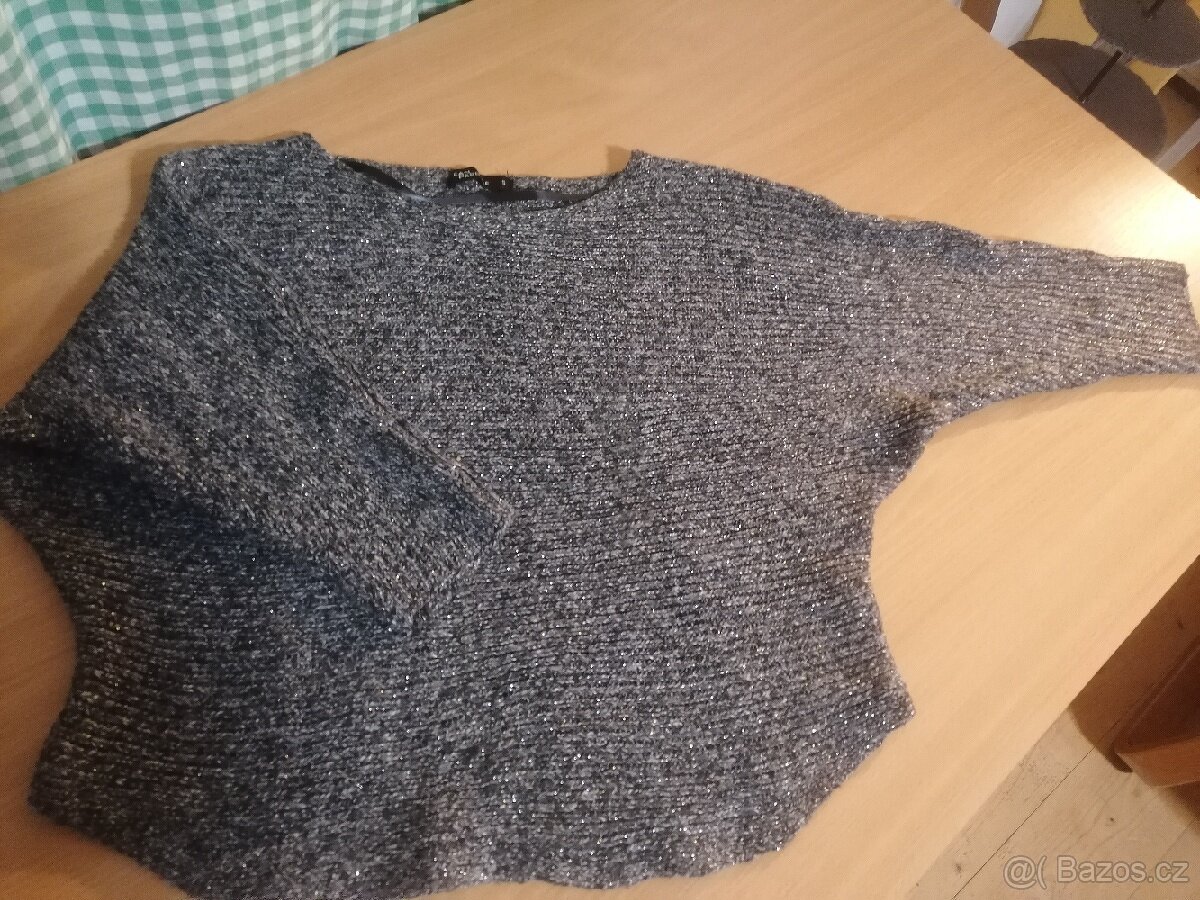 Dámsky svetřík S, 3/4 rukáv - 2