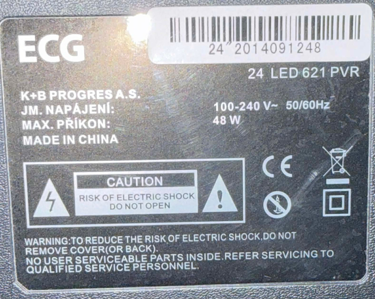 24" ECG 24 LED 621 PVR - 2