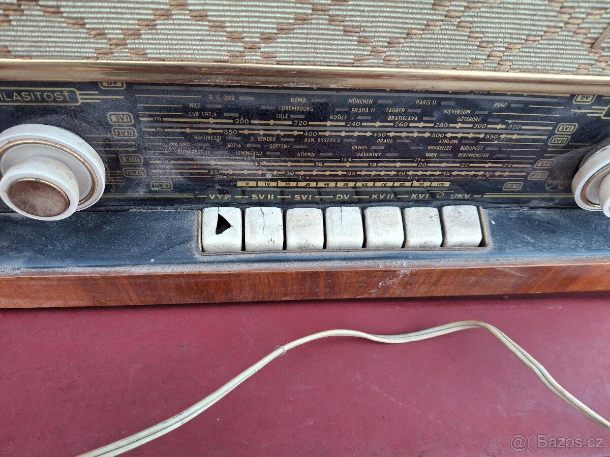 Rádio Tesla 527A Melodia - 2