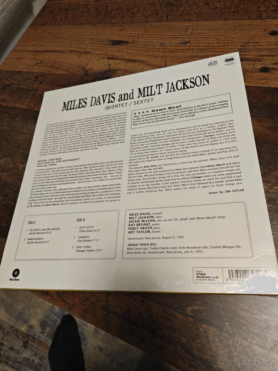 LP Miles Davis And Milt Jackson - 2