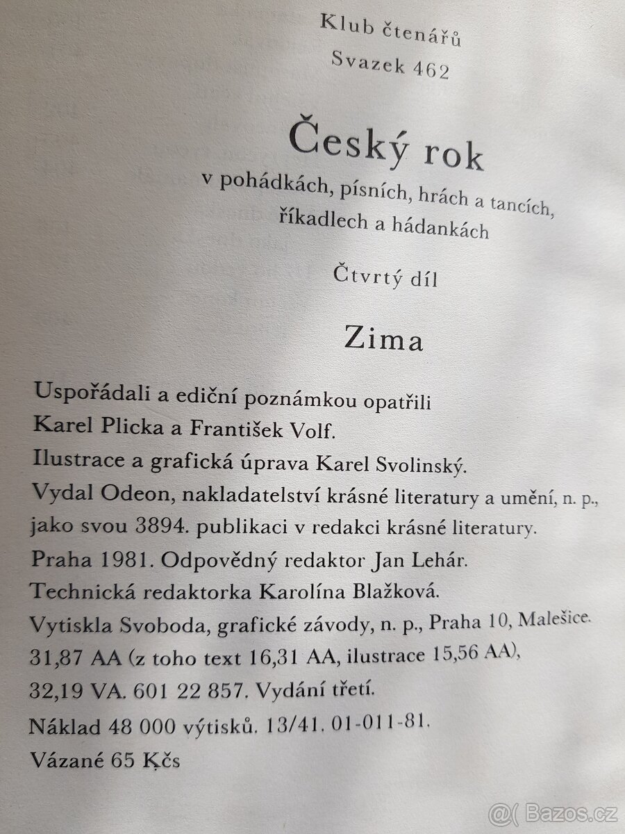 Český rok zima - 2