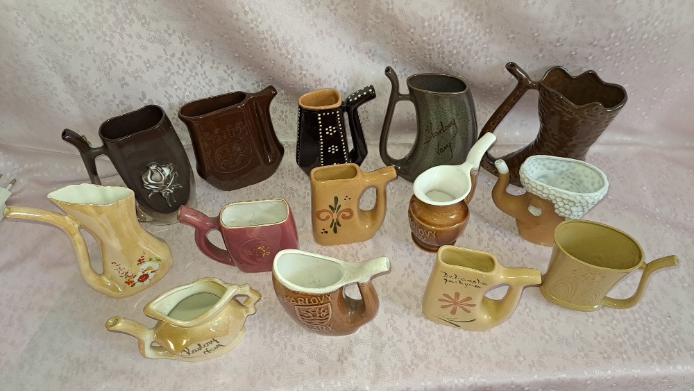 Retro lázeňská pítka 14ks - 2