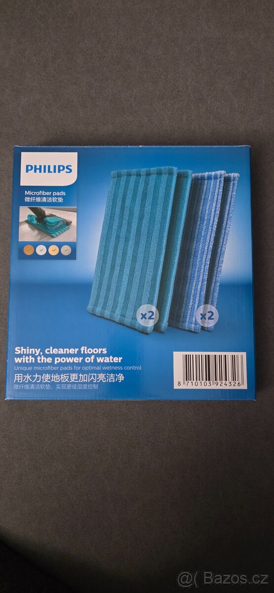 Sada polštářků pro mop Philips - 2