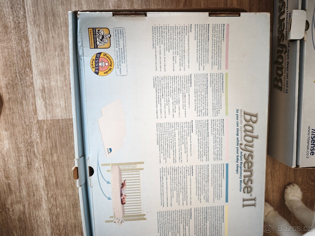 Monitor dechu Babysense 2 + deska navíc - 2