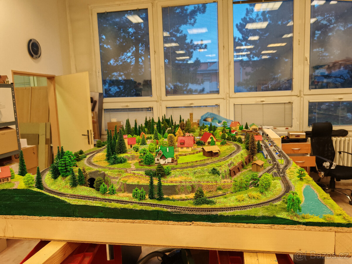 Kolejiště TT 180 x 100 cm - 2