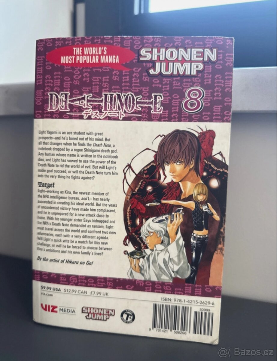 Death note manga 8. eng. - 2