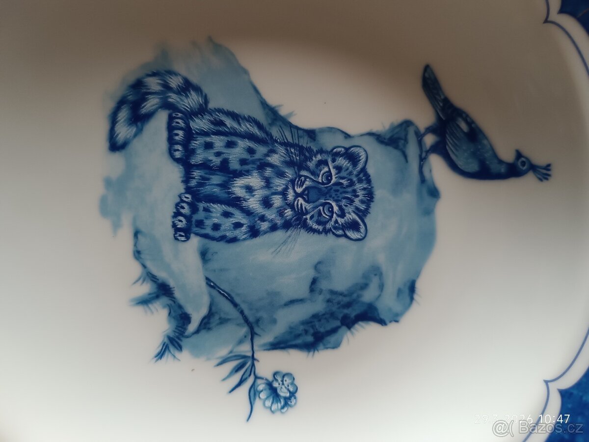 Talíř leopard lazuli - 2