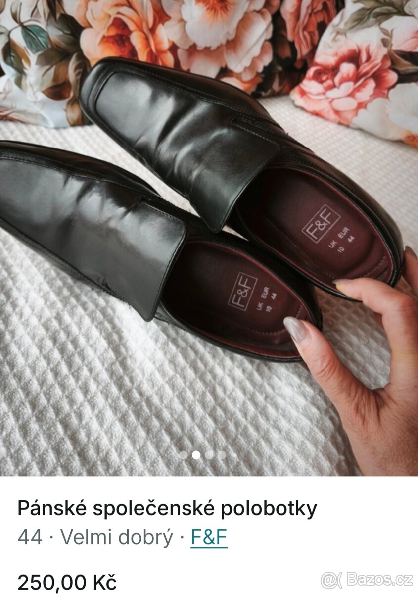 Pánské polobotky vel. 44 - 2
