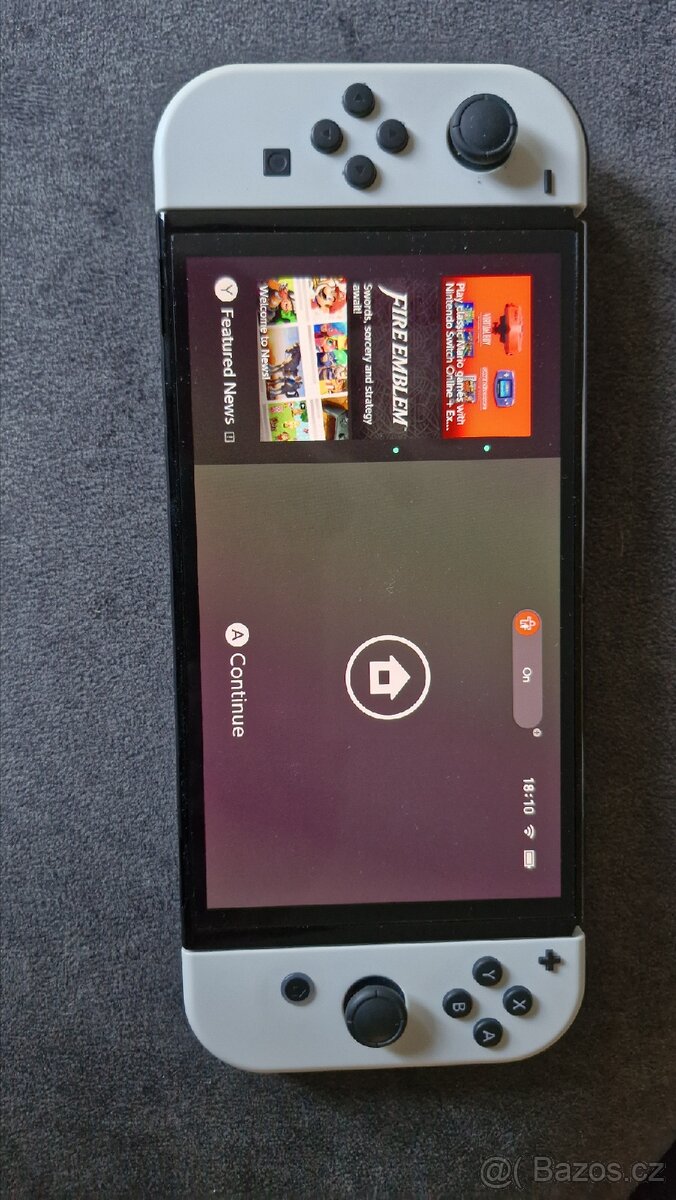 Nintendo switch oled bílé - 2