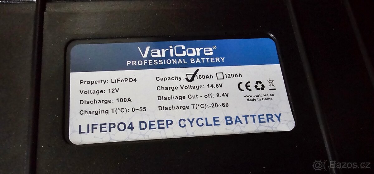 LiFePo4 BMS 4S 100A 12.8V - 2