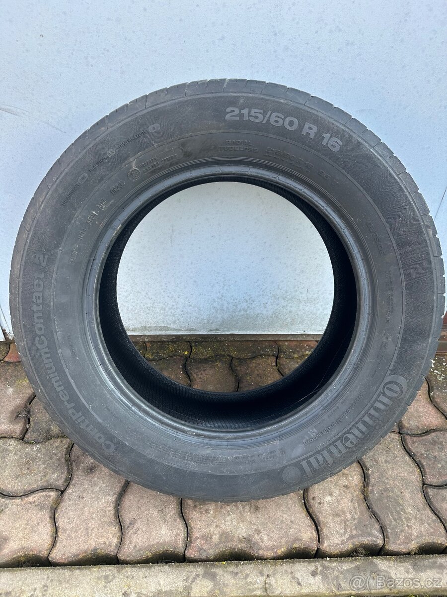 Continental 215/60/16 1ks - 2