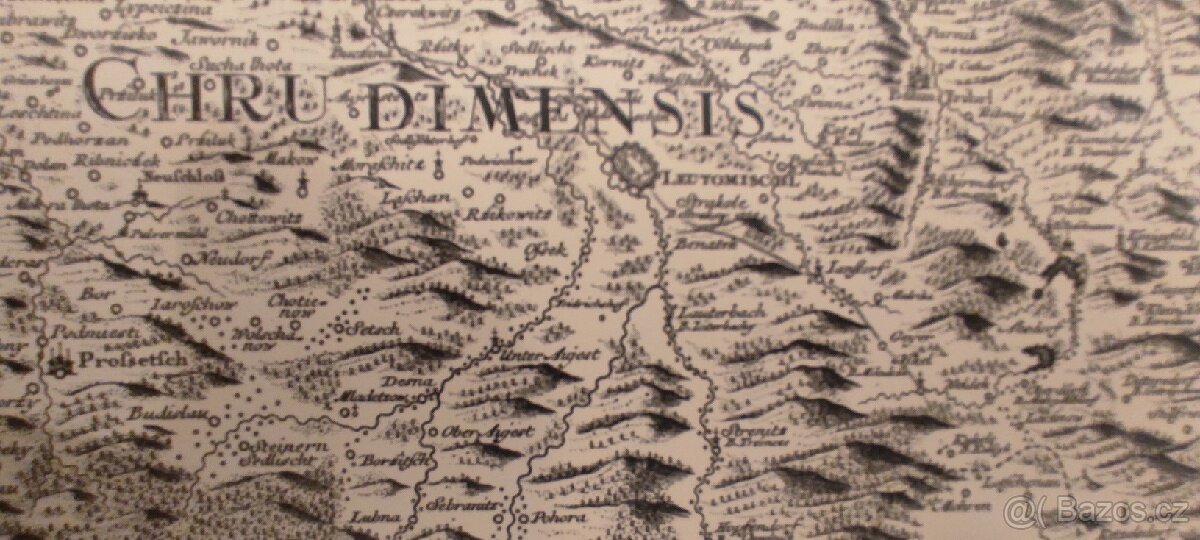 Velká nástěnná mapa 176x145 cm - 2