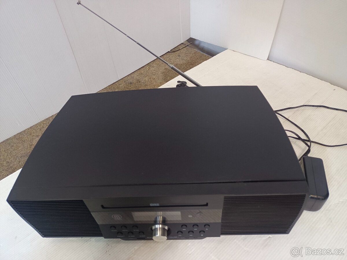 Digitální rádio MAJORITY HNT-CDAB-BLK,USB 2x-FM-BT-CD-BAB+ - 2