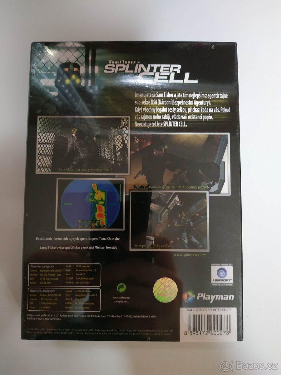 Hry na PC - zabalené ( Splinter Cell, Sniper, Shaun White) - 2