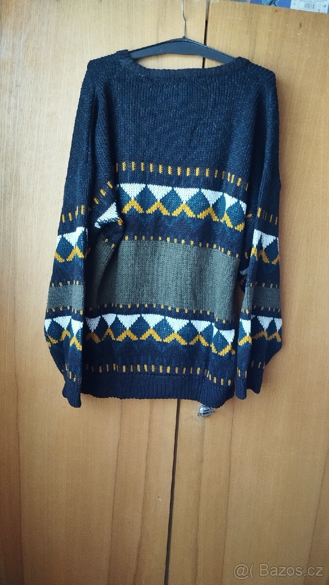 Pánský vintage svetr - 2