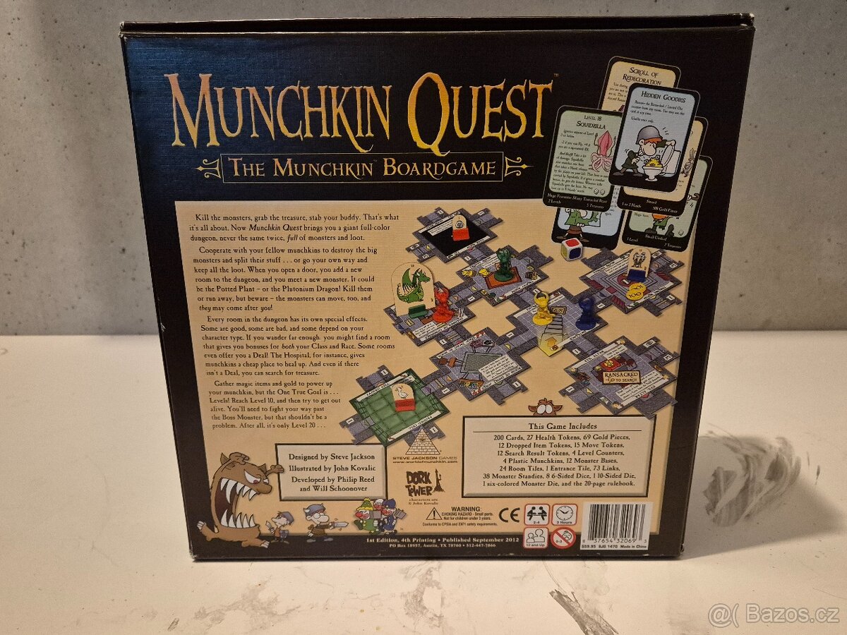 Munchkin quest: The Munchkin boardgame - 2