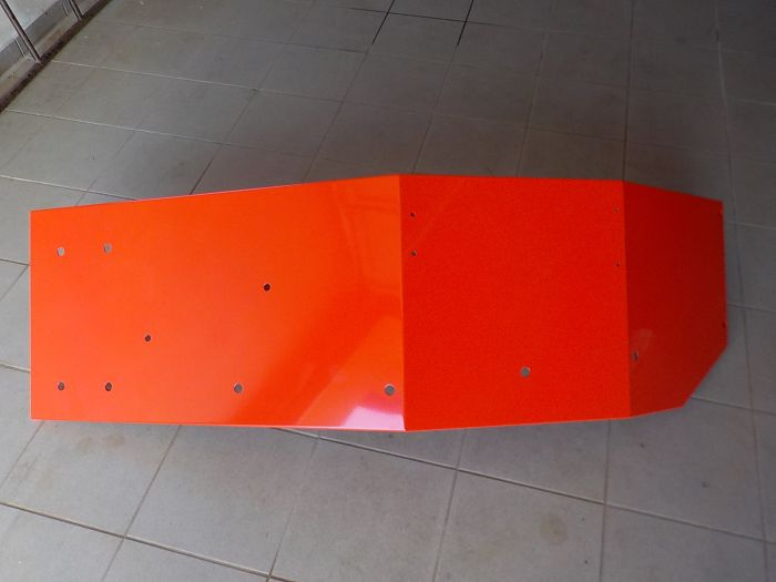 Blatníky zadní na Zetor 5211-7745 - komaxit červená barva - 2