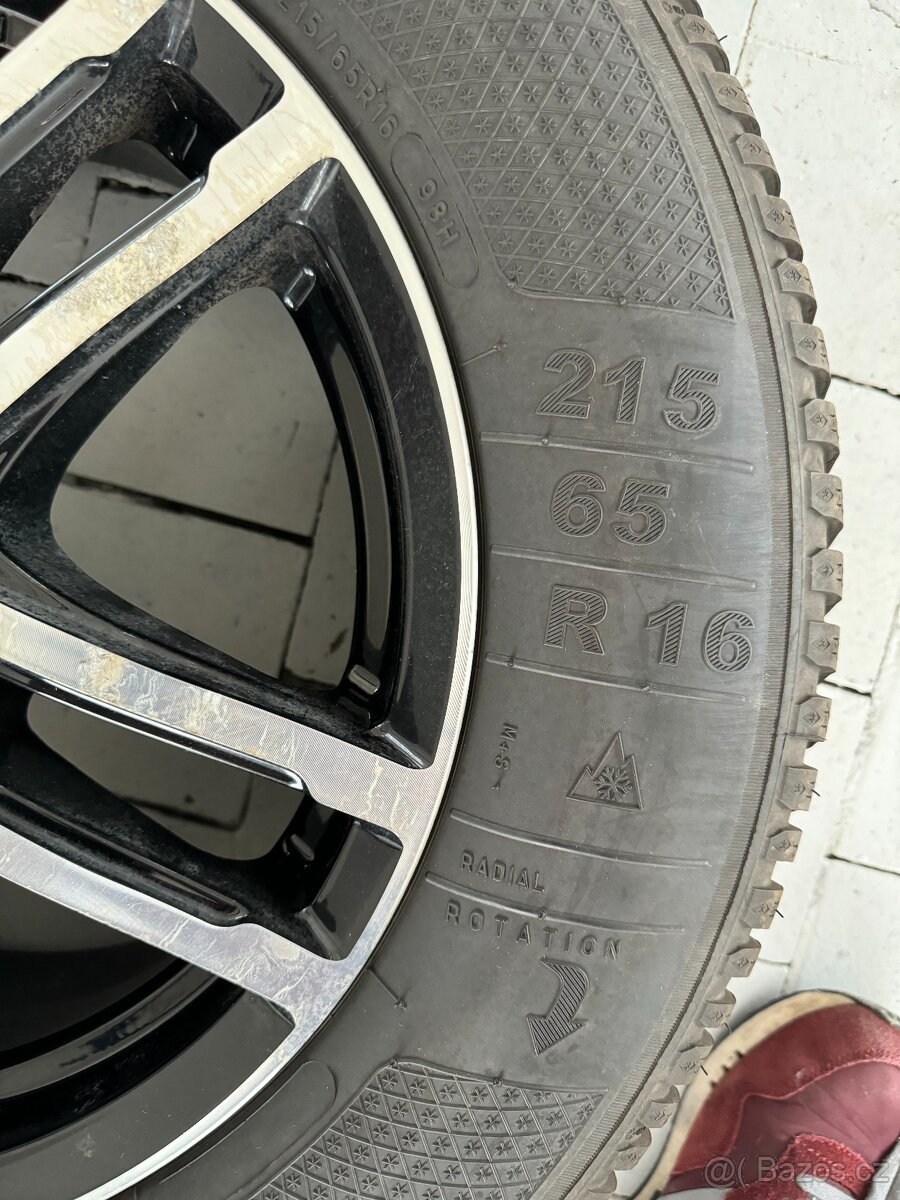 Prodám 4x disky a 4xzimní pneu na JEEP KOMPASS - 2