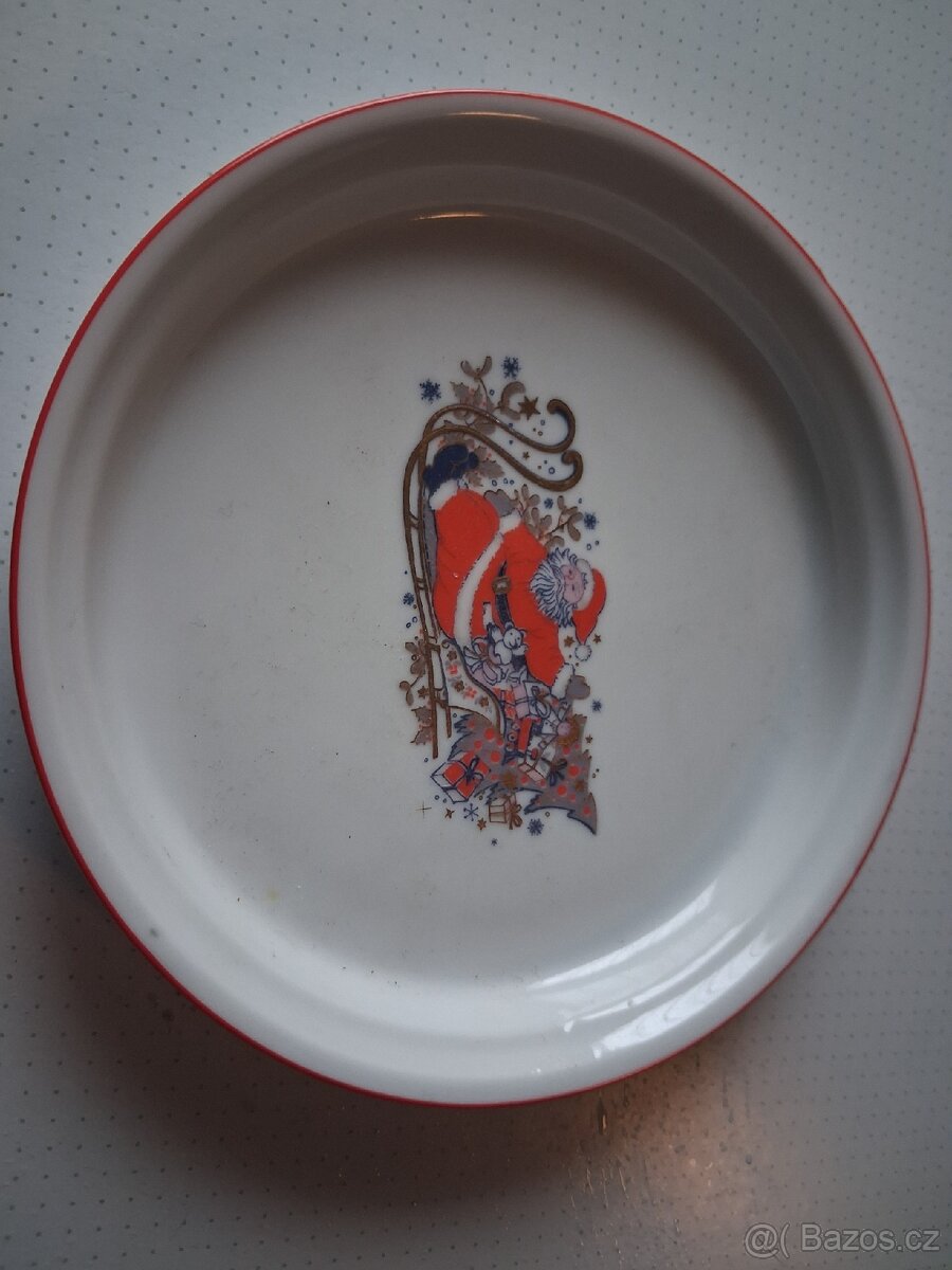 Dětský vánoční talířek Thun Czech republik - 2