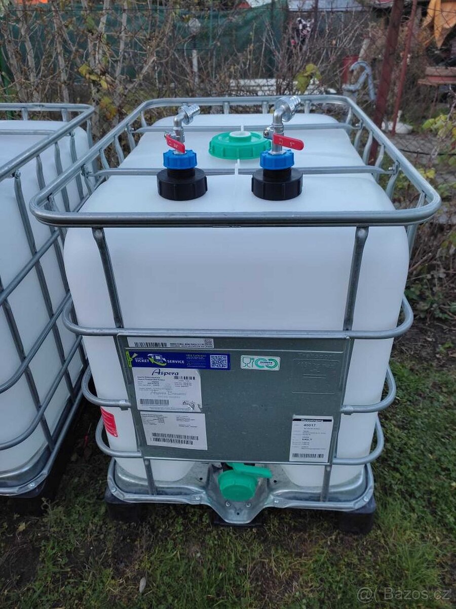 IBC kontejner 600 litrů 2.500,-Kč PROSTĚJOV m: 731 855 194 - 2