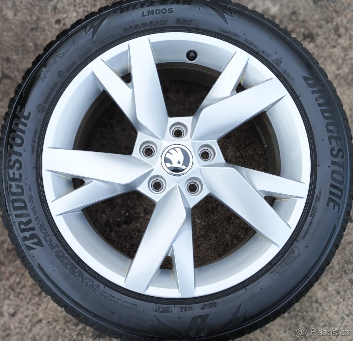 Disky originální Škoda Octavia IV Lyra 5x112 R17 - 2