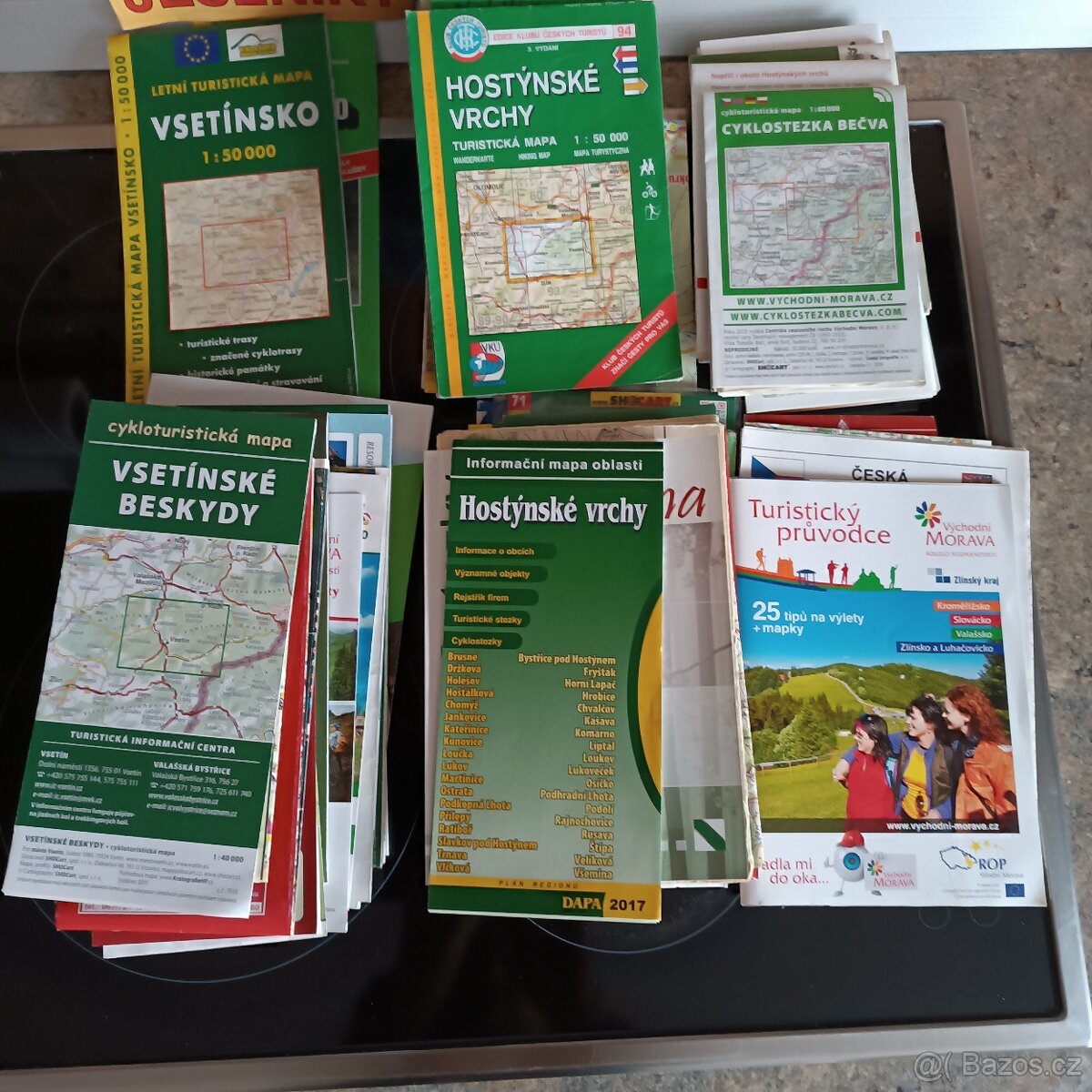 Různé turistické mapy - 2