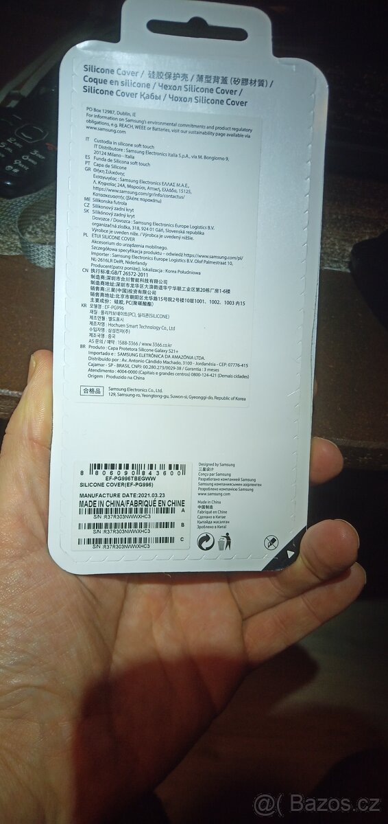 origo Samsung EF-PG996 ochranný kryt Galaxy S21+,#26051723 - 2