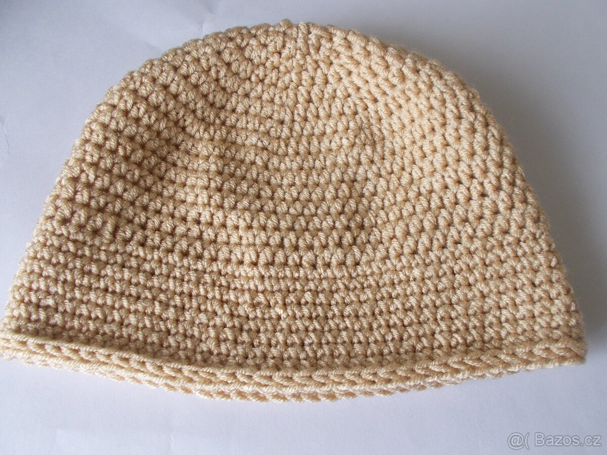 Čepička fialová a tělová - 2