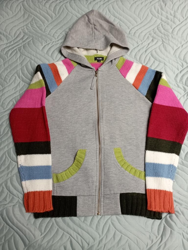 dívčí mikina s kapucí zn. Fluid - 2