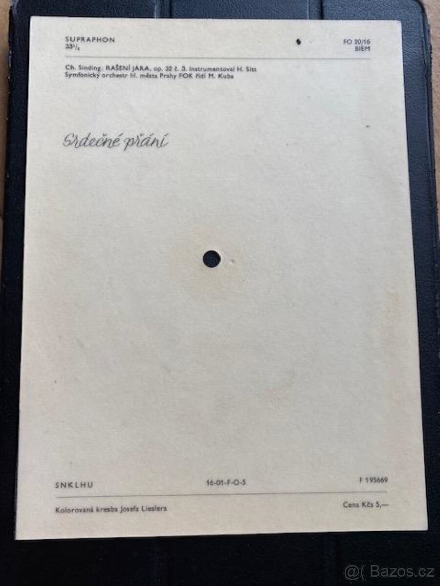 Gramofonová pohlednice - 2